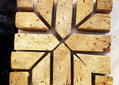 Bricks in bespoke pattern